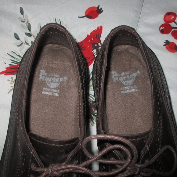 Dr. Martens Berkshire Brogue Wingtip Oxford Shoes M9 L10  Brown main image 8